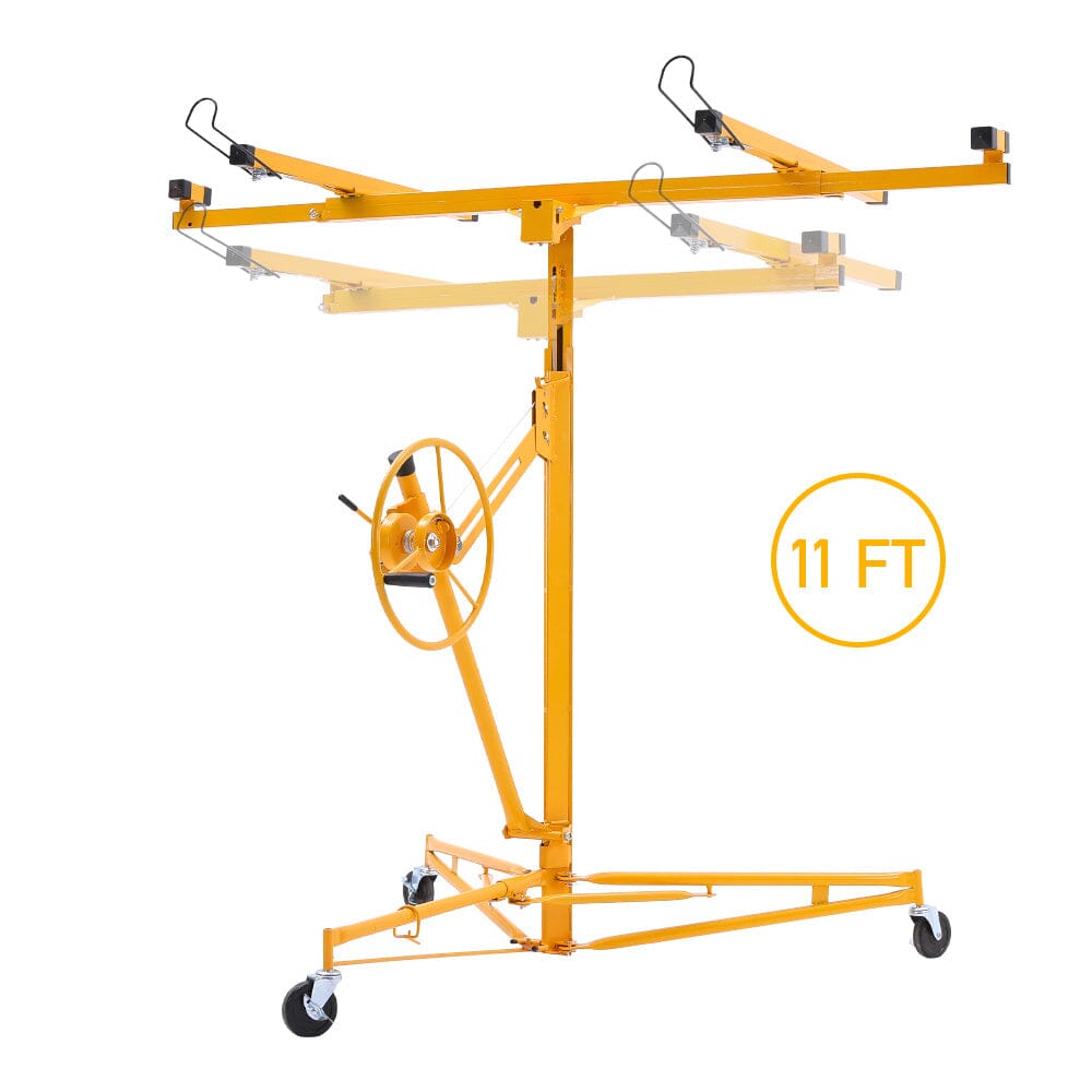 11 ft Drywall Panel Hoist Lifter with Convenient Design and Easy Assembly - House Comfort