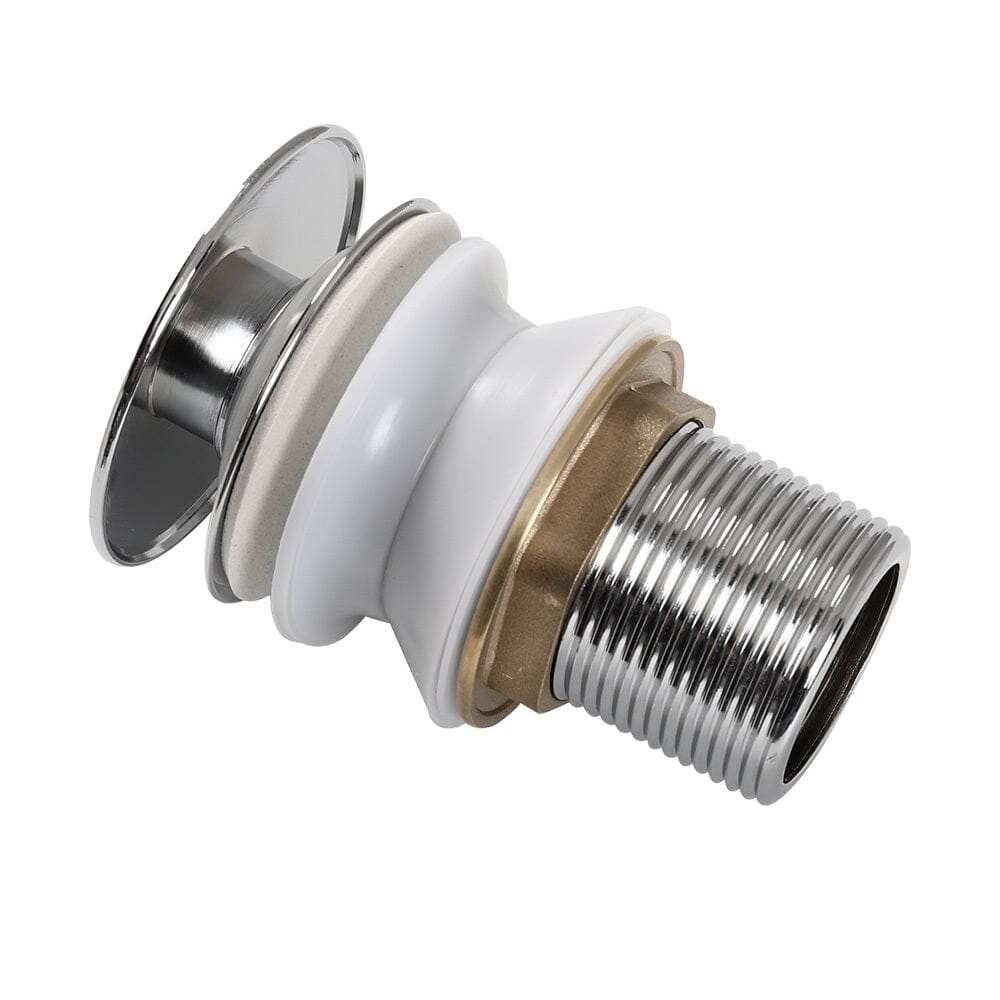 40.5cm Dia. Modern Style Round White Bathroom Sink - House Comfort