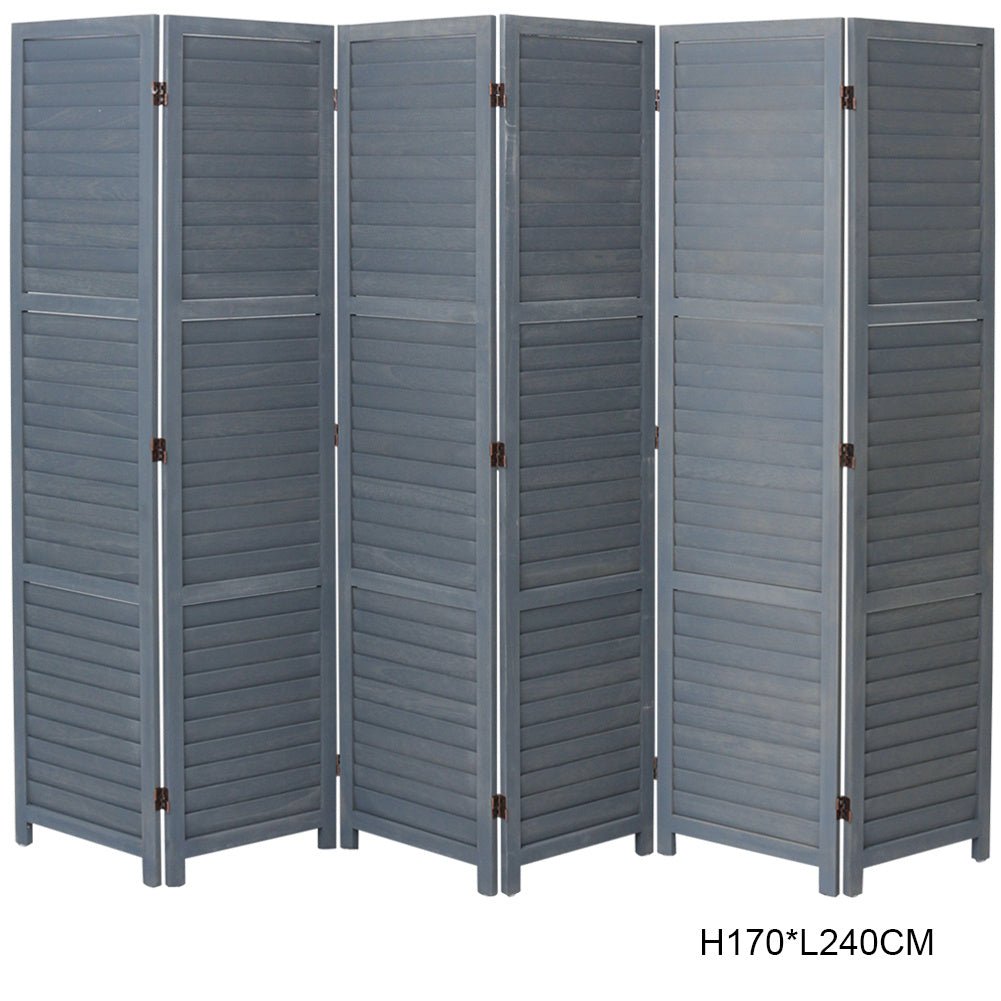 5ft H 3/4/6 Panel Furn Hand Made Wicker Folding Room Divider - House Comfort