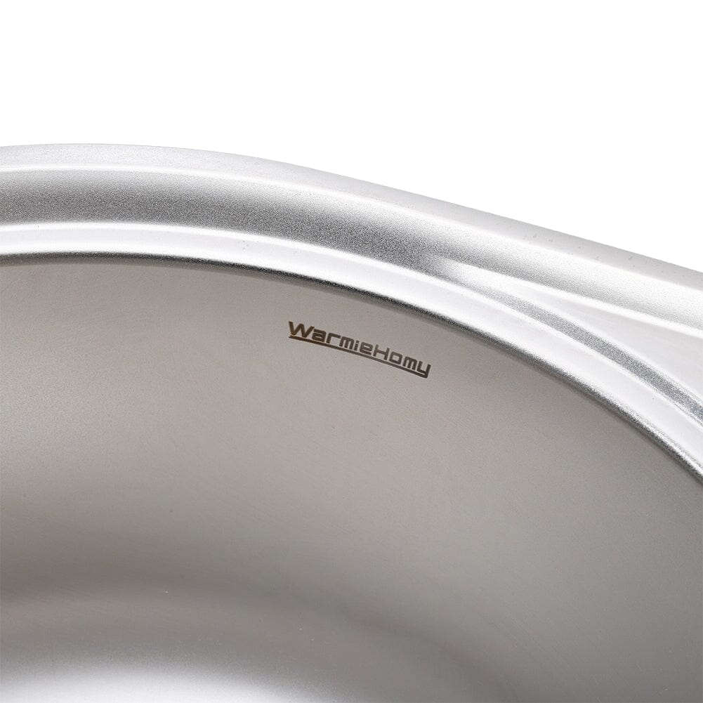 Double Bowl Kitchen Sink 0.6mm Stainless Steel Catering Sink - House Comfort