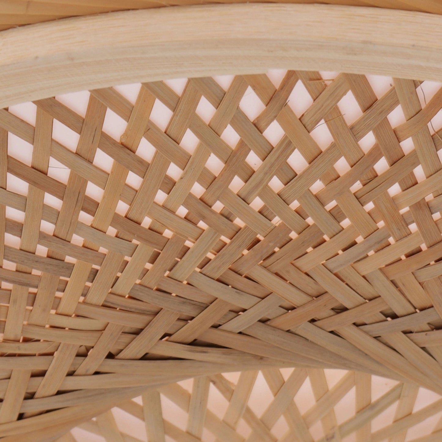 Lightsin Natural Bamboo Pendant Light for Warm Ambiance Décor - House Comfort