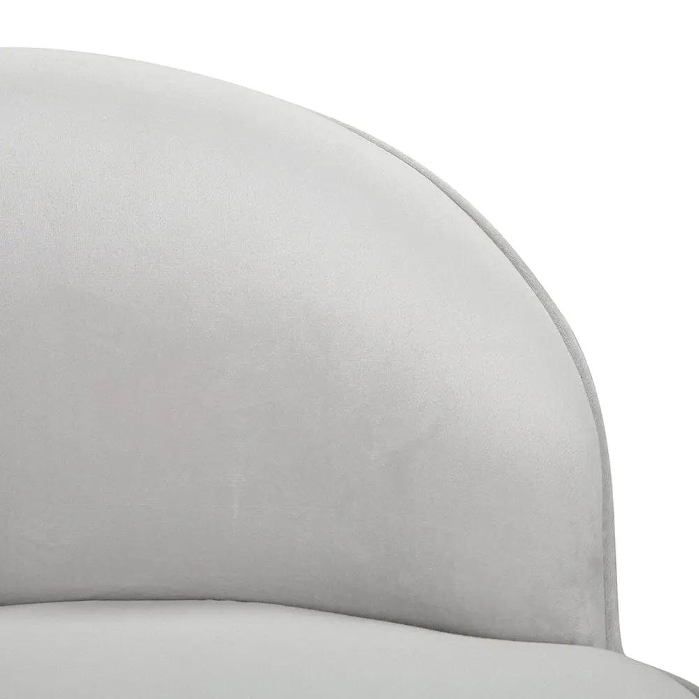 Modern Velvet Dressing Table Stool with Solid Wood Legs - House Comfort