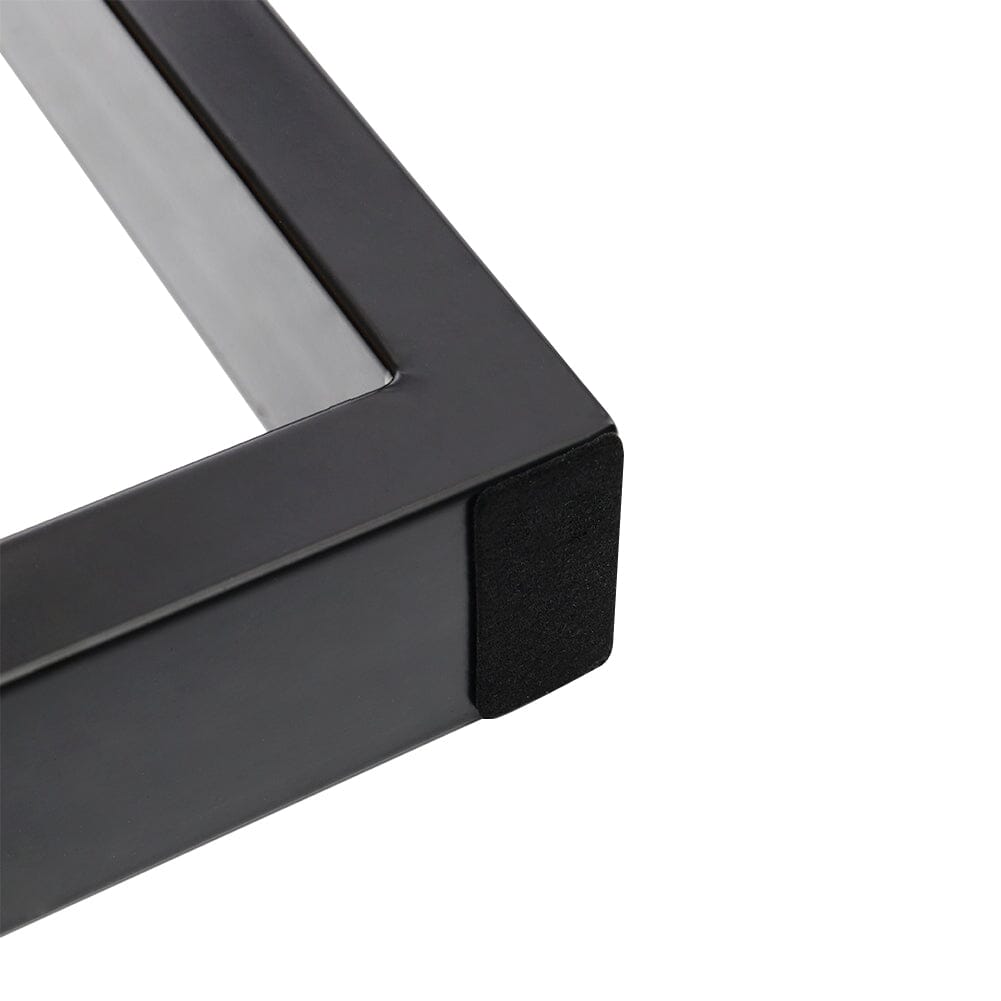 Set of 2 Industrial Heavy Duty Rectangular Metal Table Legs - House Comfort