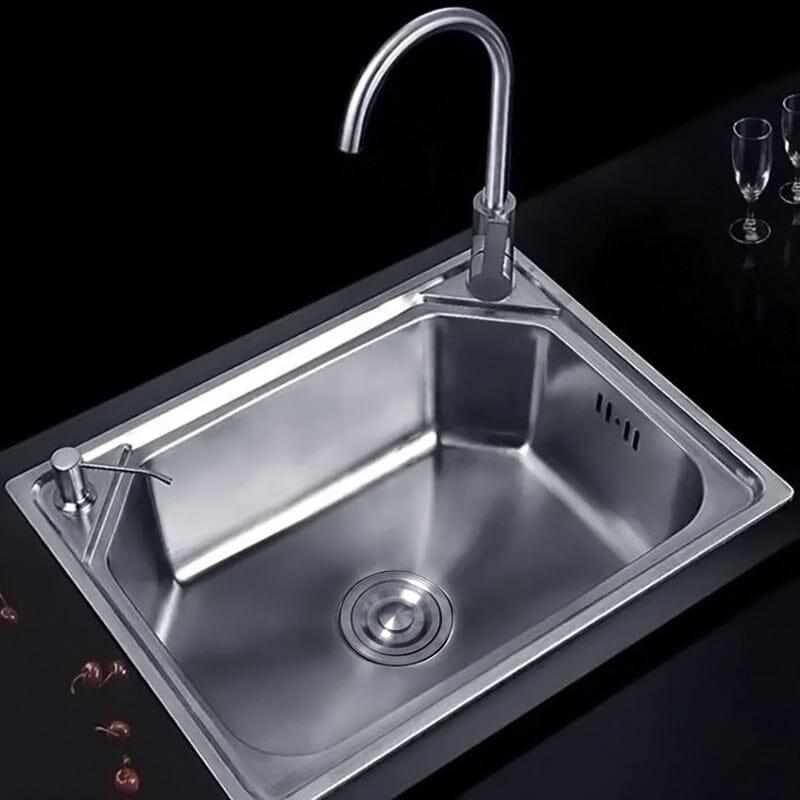 Stainless Steel Kitchen Sink Single Bowl Catering - House Comfort
