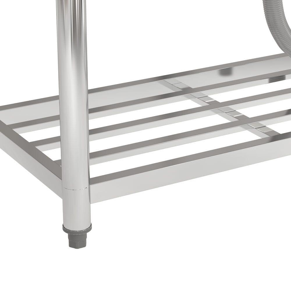 Stainless Steel One Compartment Commercial Sink with Left Drainboard - House Comfort