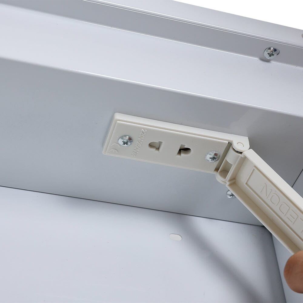 Surface Mount Frameless Single Door LED Mirror Cabinet - House Comfort