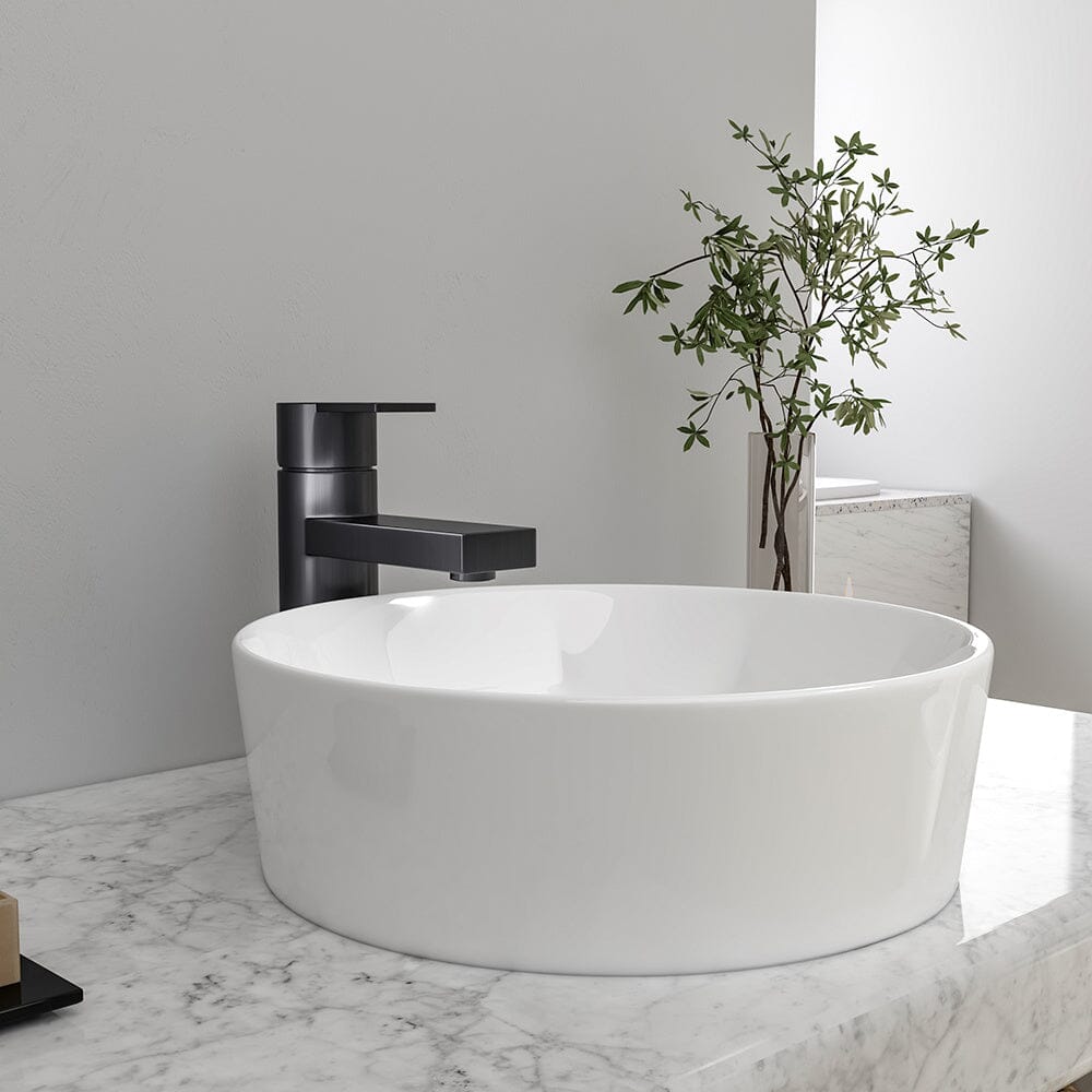 Timeless Matte Black Stainless Steel Bathroom Tap - House Comfort