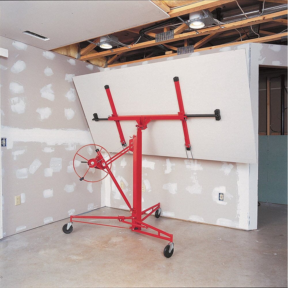 11 ft Drywall Panel Hoist Lifter with Convenient Design and Easy Assembly - House Comfort