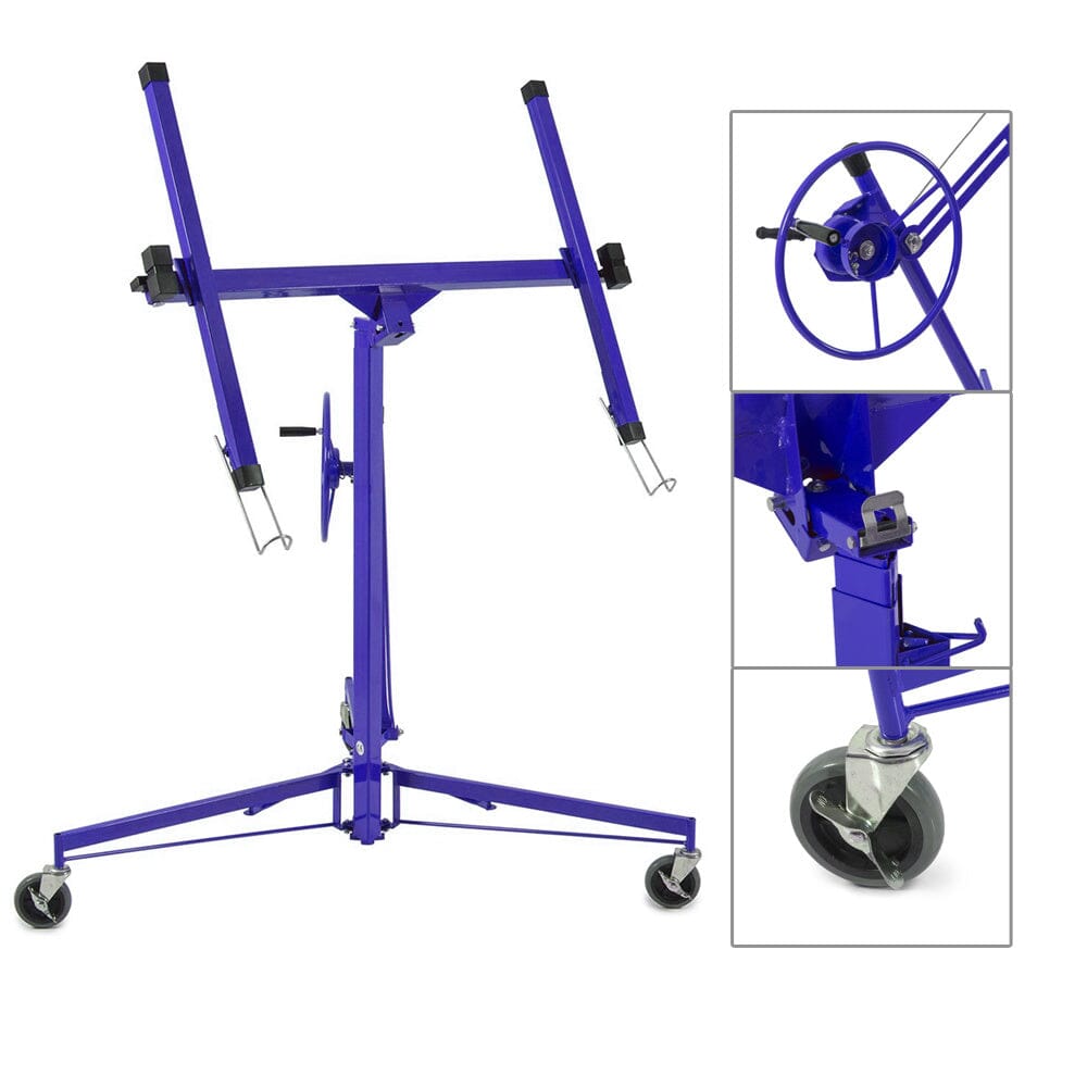 11 ft Drywall Panel Hoist Lifter with Convenient Design and Easy Assembly - House Comfort
