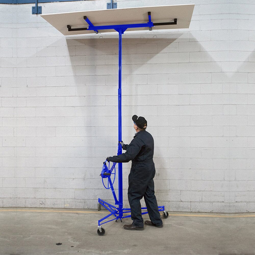 11 ft Drywall Panel Hoist Lifter with Convenient Design and Easy Assembly - House Comfort