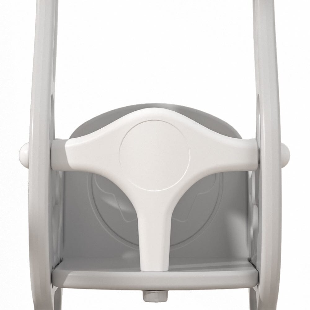 110cm H Grey Floor Standing Toddler Swing for Kids - House Comfort