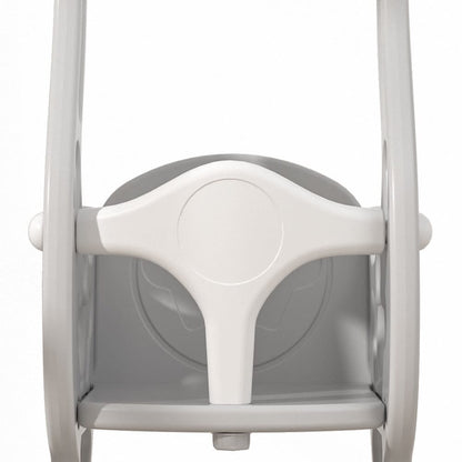 110cm H Grey Floor Standing Toddler Swing for Kids - House Comfort