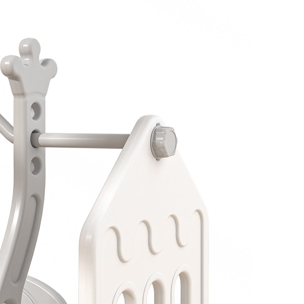 110cm H Grey Floor Standing Toddler Swing for Kids - House Comfort