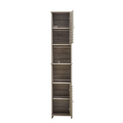 Freestanding Tall Bathroom Storage Cabinet Velora Boutique