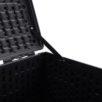 127cm W Rattan Garden Storage Outdoor Deck Box - House Comfort