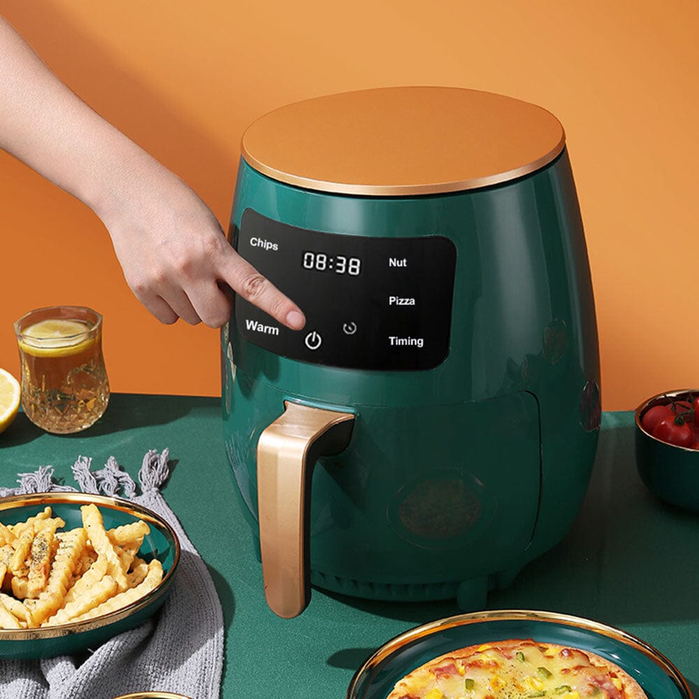 4 Litre Air Fryer with Non-stick Basket and Digital Screen Control Velora Boutique