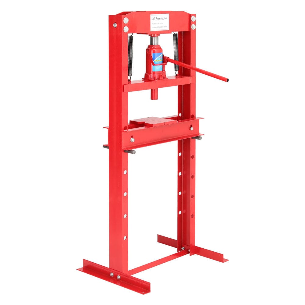 12Ton/20Ton Workshop Press Floor Standing Hydraulic H - Frame - House Comfort