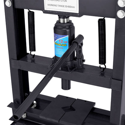 12Ton/20Ton Workshop Press Floor Standing Hydraulic H - Frame - House Comfort