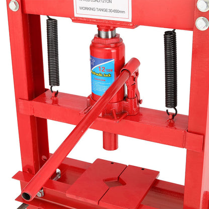 12Ton/20Ton Workshop Press Floor Standing Hydraulic H - Frame - House Comfort