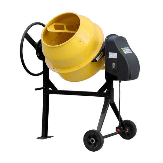 140L Electric Portable Cement Concrete Mixer with Wheels - House Comfort