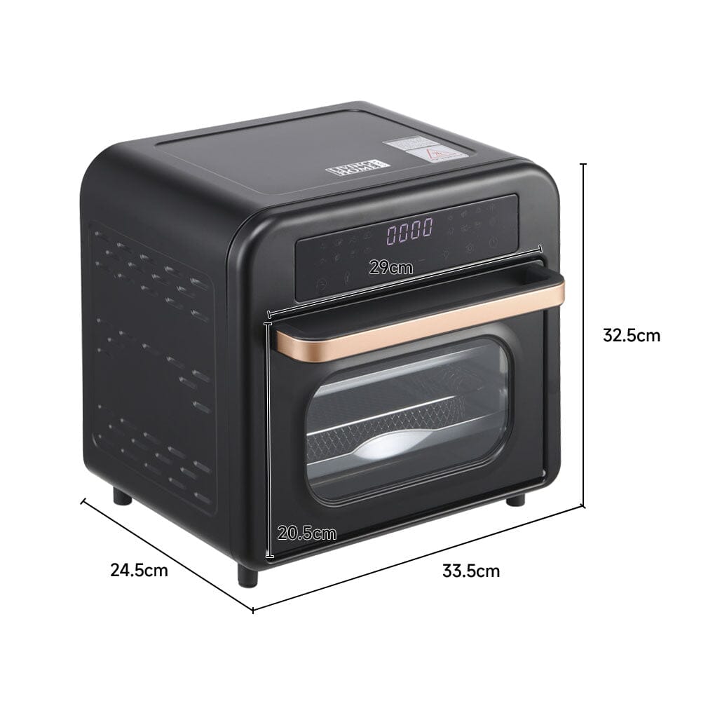 15L Smart Versatile Air Fryer Toaster Oven with Accessories Tools - House Comfort
