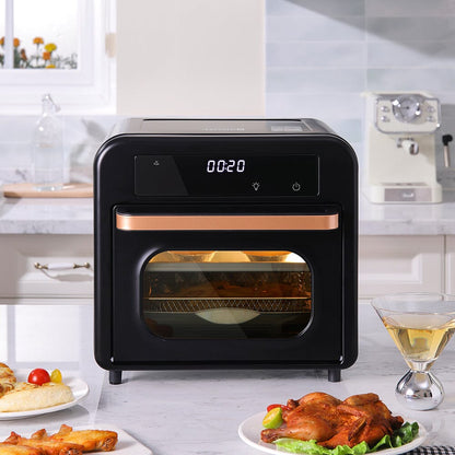 15L Smart Versatile Air Fryer Toaster Oven with Accessories Tools - House Comfort