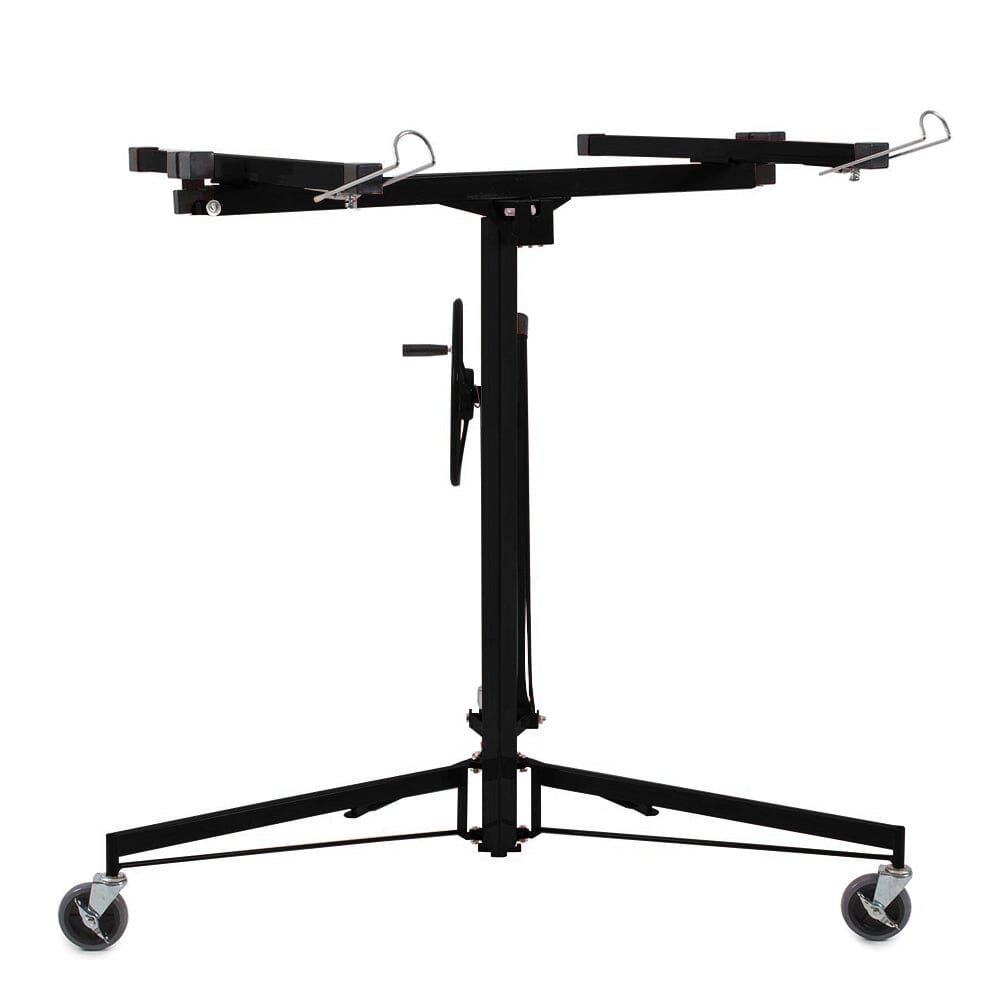 16 Ft Drywall Lifter Panel Hoist Rolling Caster Construction With Lockable Wheels - House Comfort