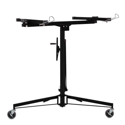 16 Ft Drywall Lifter Panel Hoist Rolling Caster Construction With Lockable Wheels - House Comfort