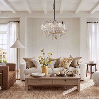 Lightsin Large Pendant Lighting Art Deco Chandelier for Living Room Velora Boutique