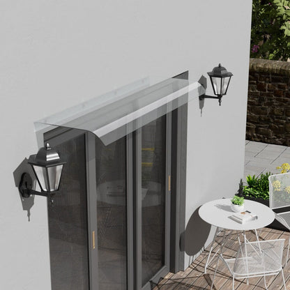 1M / 1.2M / 1.6M / 2M Transparent Awning Canopy for Window and Door - House Comfort