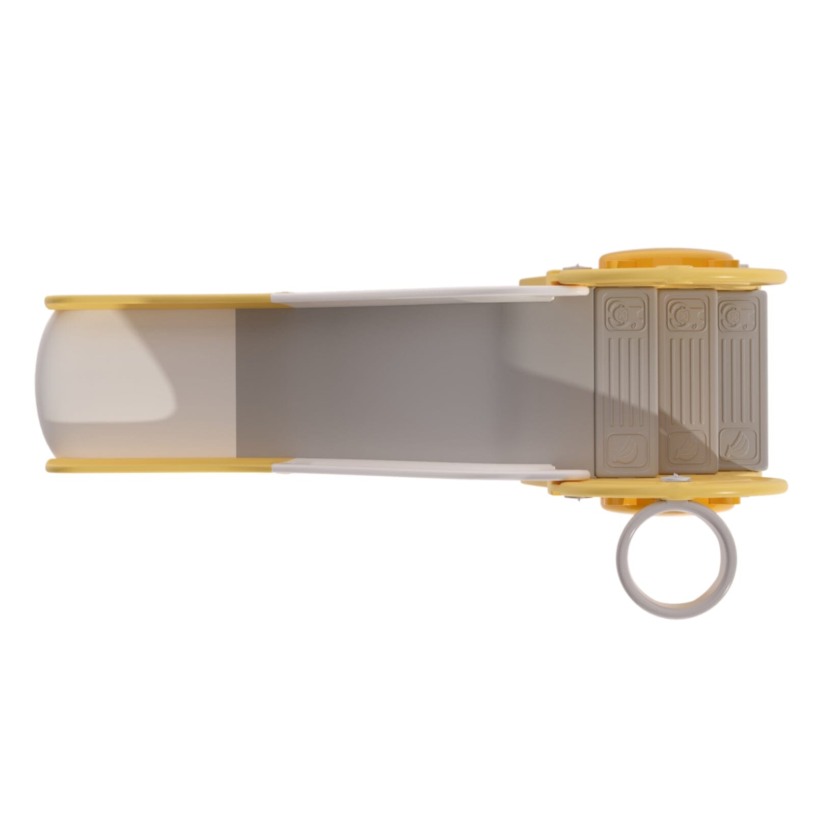 2 - in - 1 Sturdy Toddler Slide with Basketball Hoop for Indoor Outdoor - House Comfort