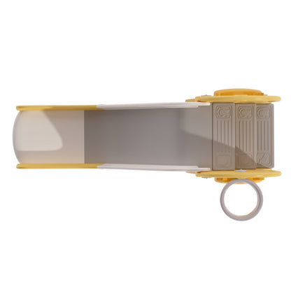 2 - in - 1 Sturdy Toddler Slide with Basketball Hoop for Indoor Outdoor - House Comfort