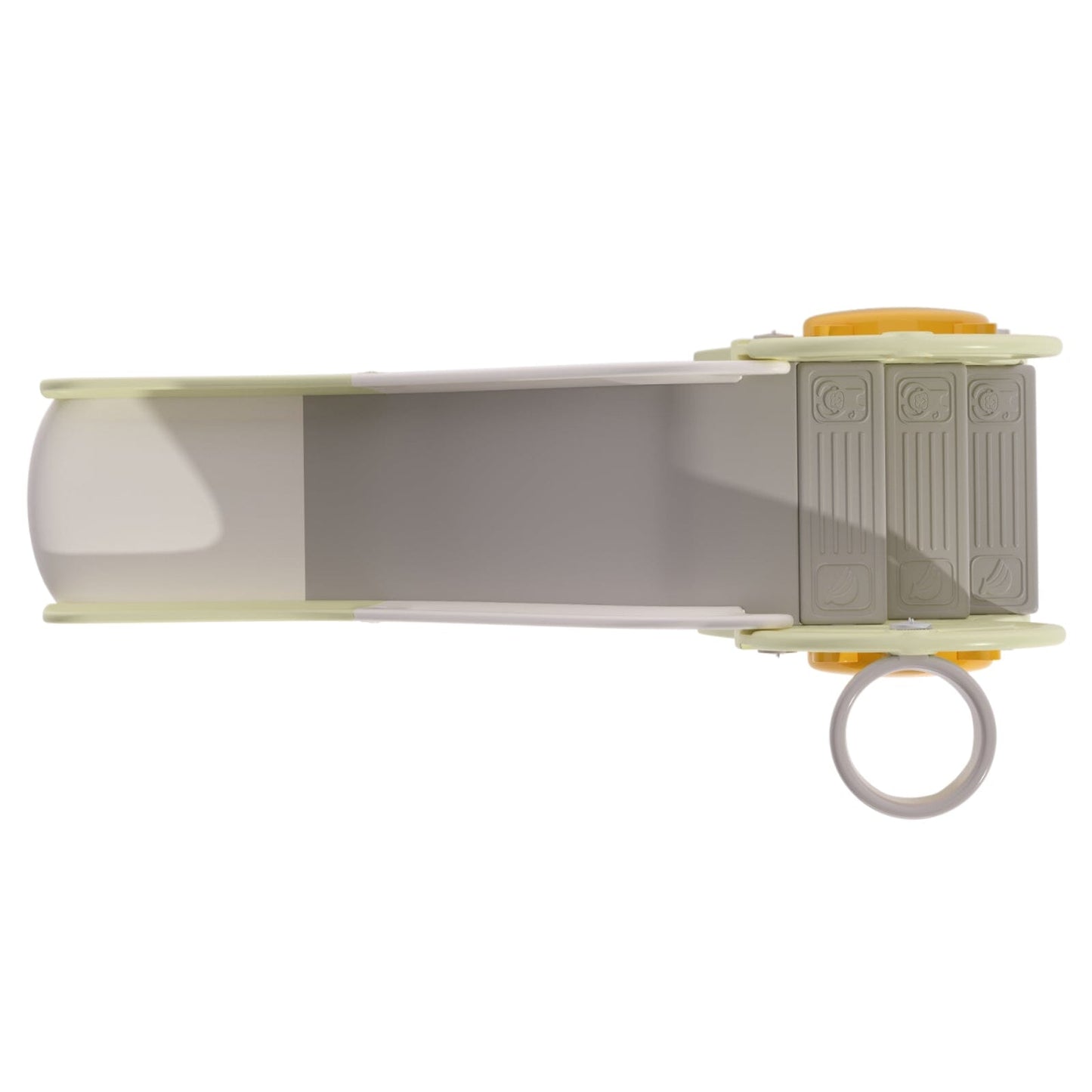 2 - in - 1 Sturdy Toddler Slide with Basketball Hoop for Indoor Outdoor - House Comfort