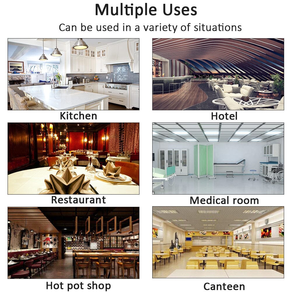 2 Tiers Commercial Kitchen Prep Table Stainless Steel Work Table - House Comfort