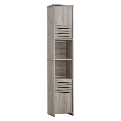 Freestanding Tall Bathroom Storage Cabinet Velora Boutique