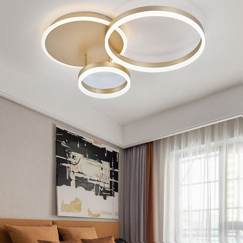 2/3.5 ft Circles Ceiling Light with LED Dimmable/Non - Dimmable - House Comfort