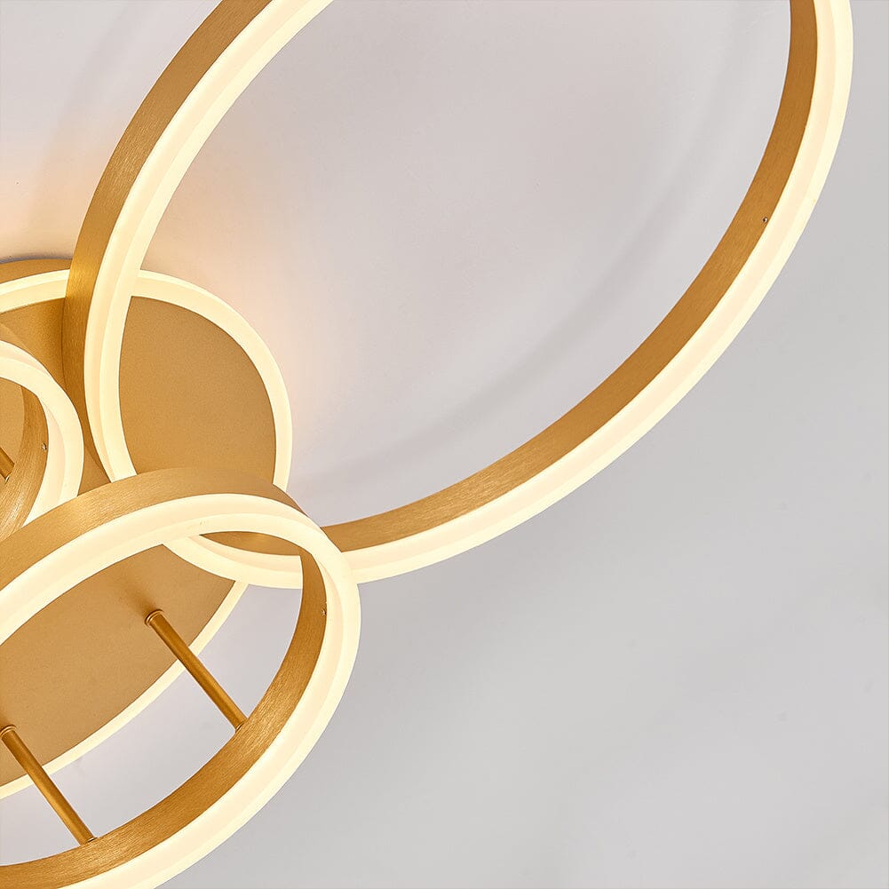 2/3.5 ft Circles Ceiling Light with LED Dimmable/Non - Dimmable - House Comfort