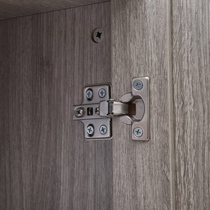 Freestanding Tall Bathroom Storage Cabinet Velora Boutique