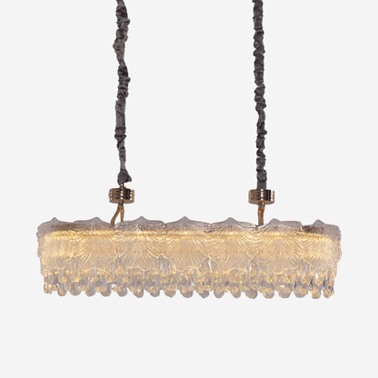 Lightsin Opulent Gold Chandelier Ceiling Light with Crystal Accents Velora Boutique