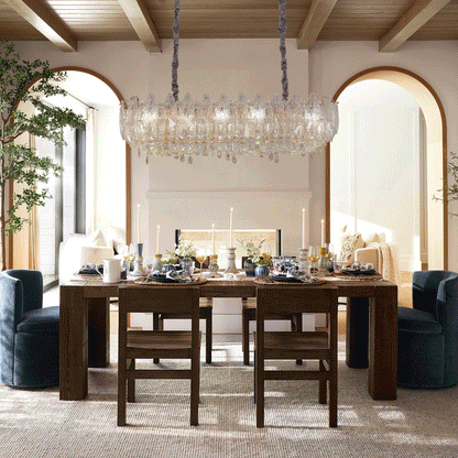 Lightsin Large Pendant Lighting Art Deco Chandelier for Living Room Velora Boutique