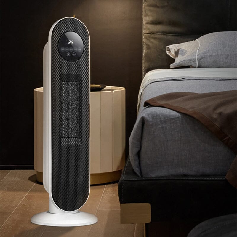 2ft H White Digital PTC Ceramic Heater with Remote Control - House Comfort