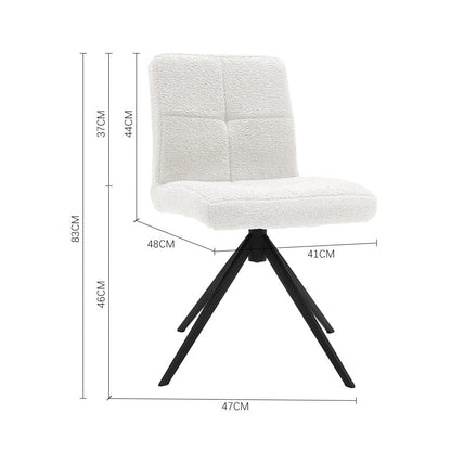 2Pcs Plush Breakfast Bar Stools - House Comfort