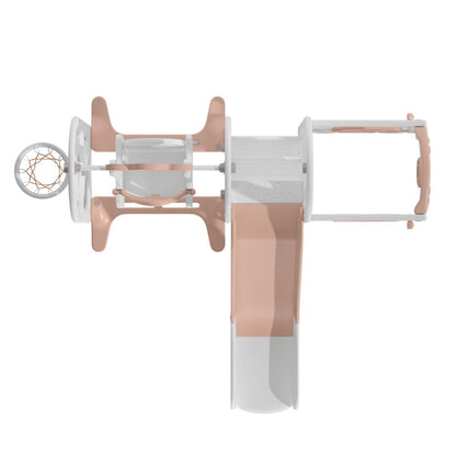 3 - in - 1 Kids Toddler Swing and Slide Set Climber Playset - House Comfort