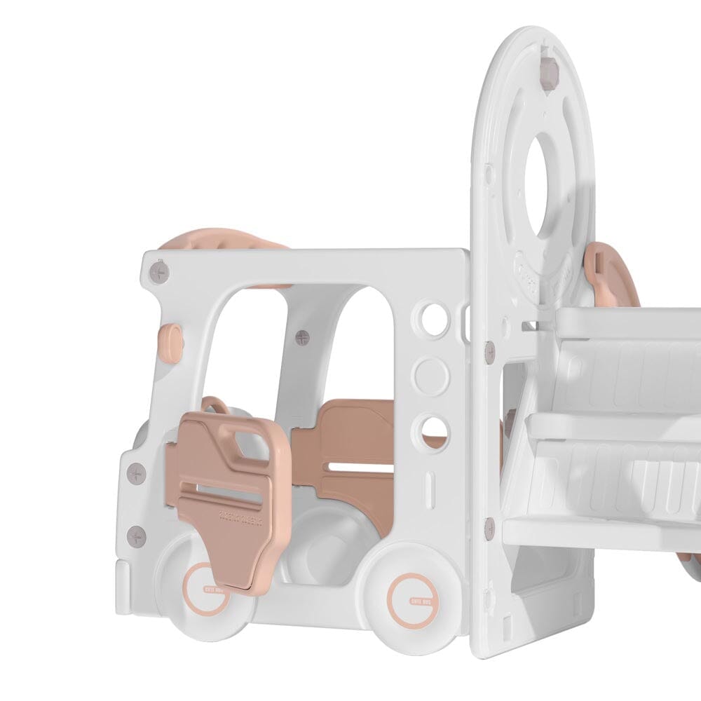 3 - in - 1 Kids Toddler Swing and Slide Set Climber Playset - House Comfort