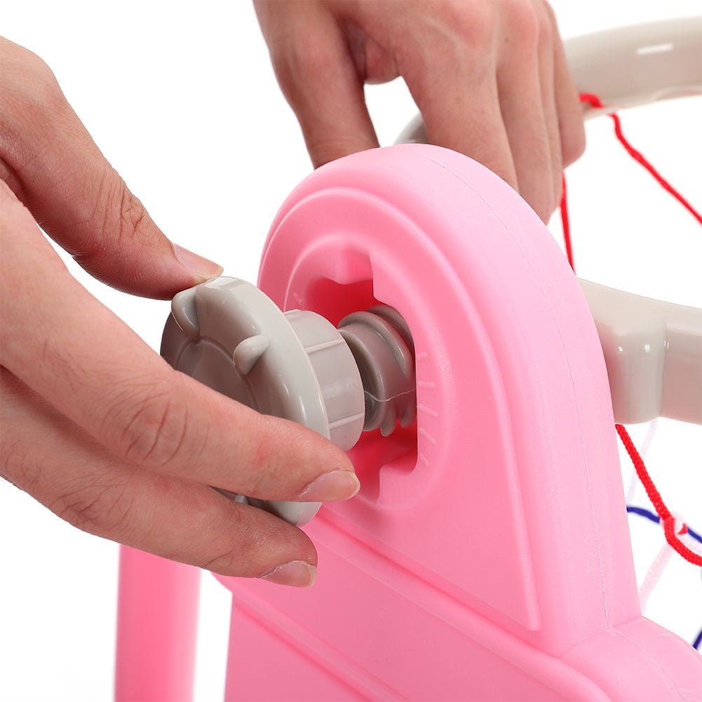 3 in 1 Kids Toddler Swing and Slide Set with Basketball Hoop Sturdy Construction - House Comfort