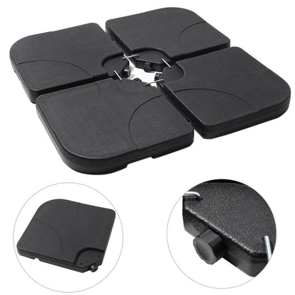 3 x 3 M Khaki Square Cantilever Parasol Outdoor Hanging Umbrella for Garden and Patio - House Comfort