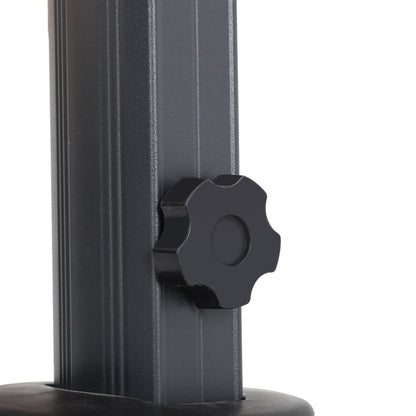 3 x 3 M Khaki Square Cantilever Parasol Outdoor Hanging Umbrella for Garden and Patio - House Comfort