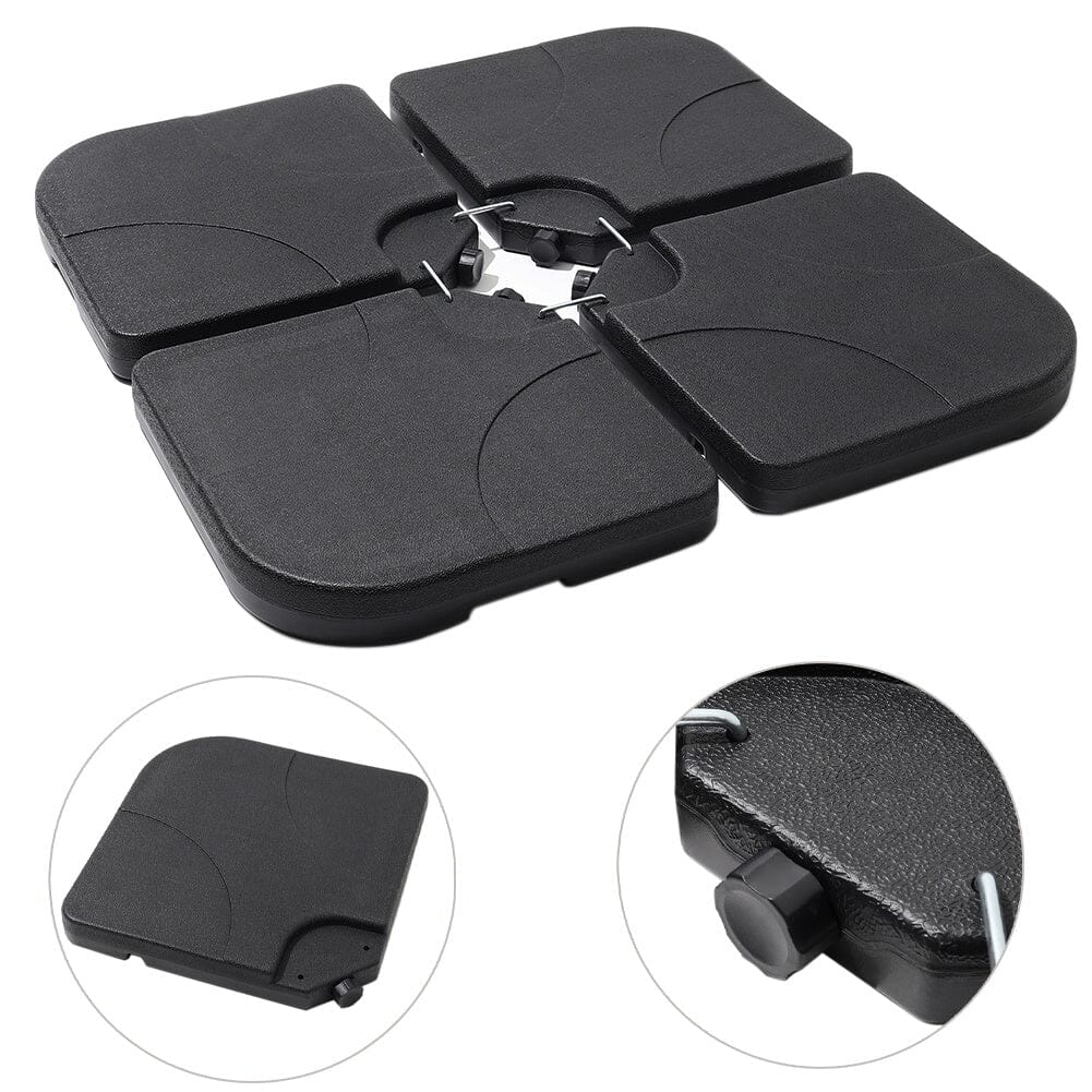 3 x 3 m Square Cantilever Parasol Outdoor Hanging Umbrella for Garden and Patio - House Comfort