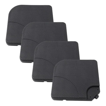 3 x 3 m Square Cantilever Parasol Outdoor Hanging Umbrella for Garden and Patio - House Comfort