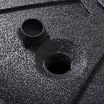 3 x 3 M Square Cantilever Parasol Outdoor Hanging Umbrella for Garden and Patio with Square Plastic Base - House Comfort